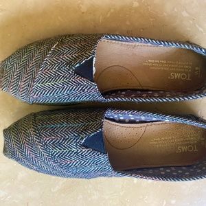 Tom's Multi Colored Flats 8